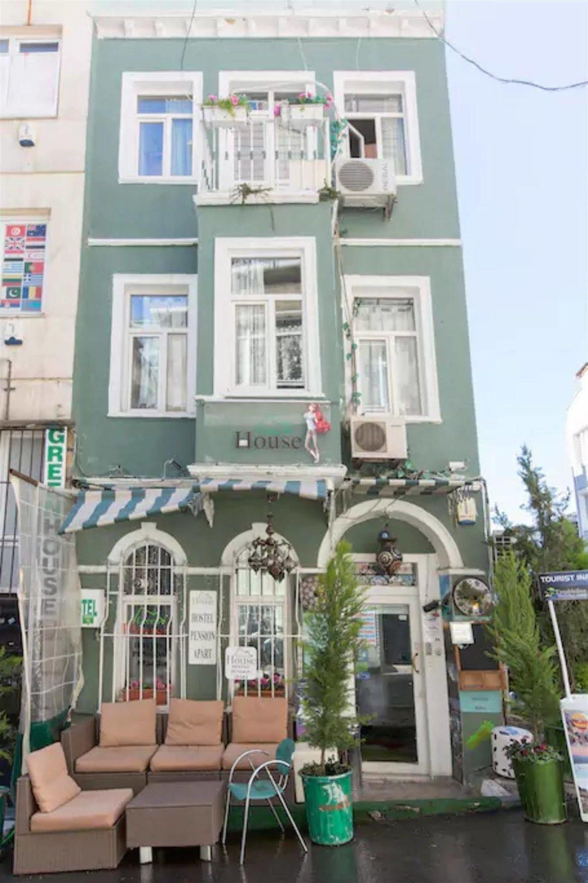 Taksim Hostel Green House איסטמבול מראה חיצוני תמונה